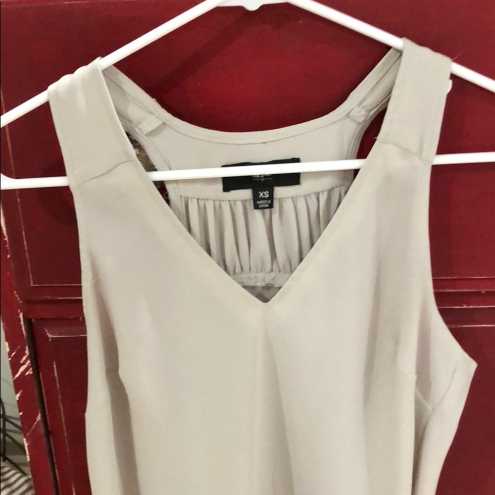 Razor back blouse